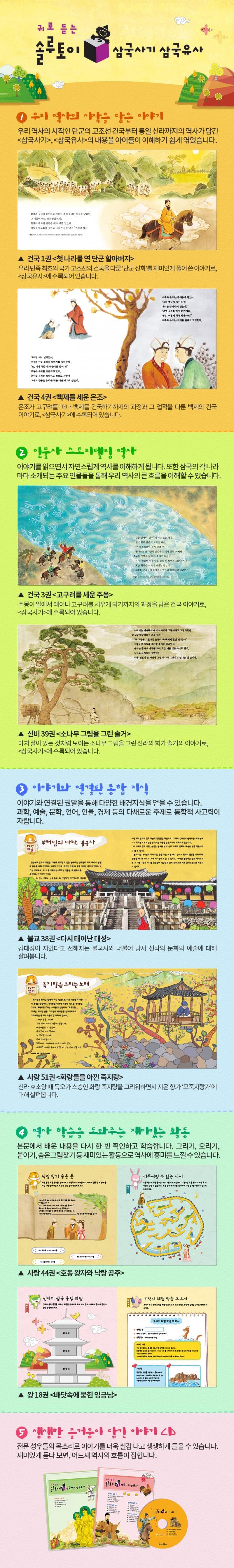 귀로 듣는 솔루토이 삼국사기 삼국유사 