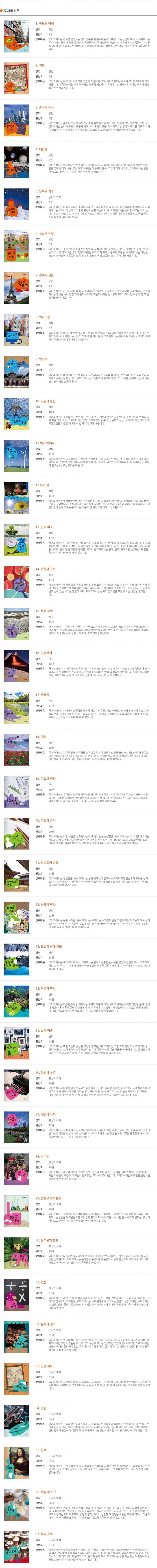 눈으로 보는 통합 교과 